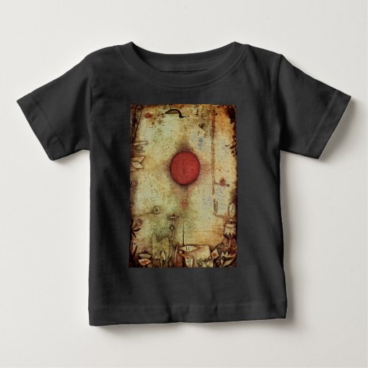 パウル・クレー アド・マージネム 絵画 ベビーTシャツ (正面)