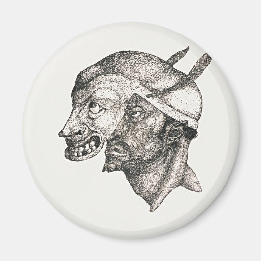 パウル・クレー アート, Komiker, マグネット (正面)