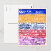 パウル・クレー - 古い街 ポストカード (正面/裏面)