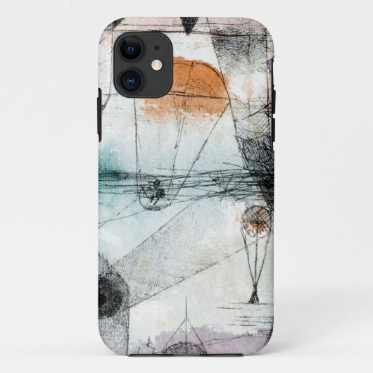 パウル・クレー「植物の国、地球、空気の領域」バウハウス Case-Mate iPhoneケース (裏面)