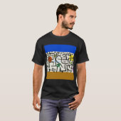 パウル・クレー 豊かな港 抽象表現主義 Tシャツ (正面フル)
