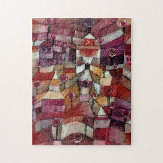 パウル・クレー （Paul Klee）　パズル　パウル・クレー 「バラの庭」 （1920） ジグソーパズル (縦)