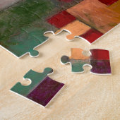 パウル・クレー (Paul Klee) パズル 「レッドグリーンとヴィオレットイエローの鼓動」 ジグソーパズル (側面)