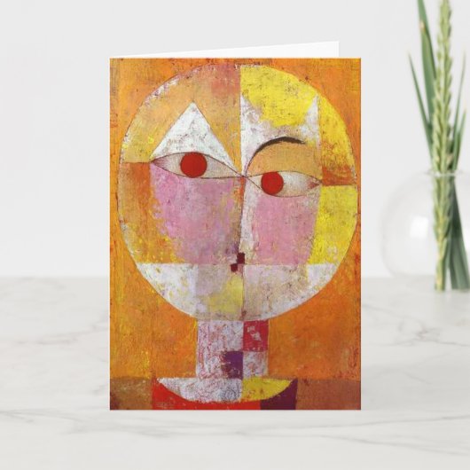 パウル・クレー- Senecio シーズンカード (正面)