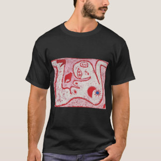パウル・クレー Strahlung Und Rotation ( 抽象的なパターン Tシャツ