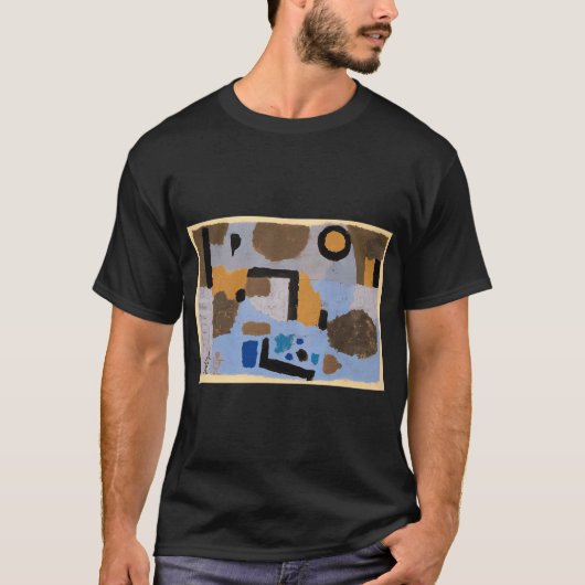 パウル・クレー TIm Zeichen Der Teilung (分割の兆候下で  Tシャツ (正面)