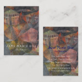 パウル・クレーDasのホテルのカスタマイズ可能な名刺 名刺 (正面/裏面)