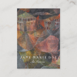 パウル・クレーDasのホテルのカスタマイズ可能な名刺 名刺