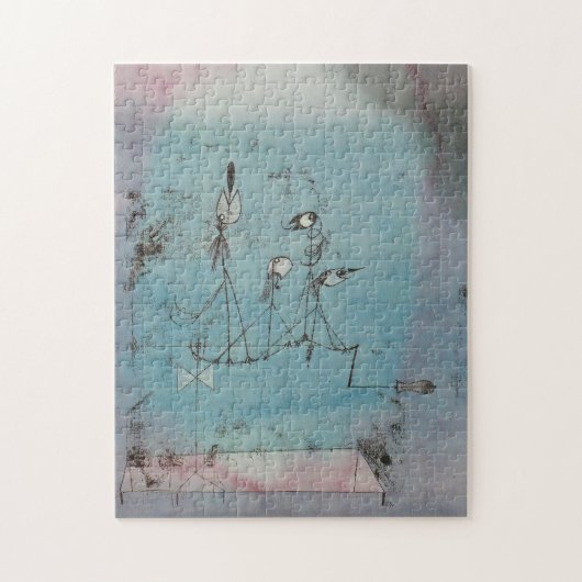 パウル・クレーTwittering機械パズル ジグソーパズル (縦)