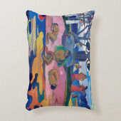 パウル・ゴーギャン – 神の日/マハナのアトゥア アクセントクッション (正面(垂直))