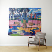 パウル・ゴーギャン – 神の日/マハナのアトゥア タペストリー (インサイチュ(横))