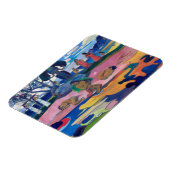 パウル・ゴーギャン – 神の日/マハナのアトゥア マグネット (左側)