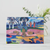 パウル・ゴーギャン – 神の日/マハナのアトゥア 招待状 (スタンド正面)