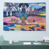 パウル・ゴーギャン – 神の日/マハナのアトゥア 横断幕 (トレードショー)