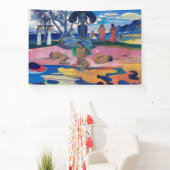 パウル・ゴーギャン – 神の日/マハナのアトゥア 横断幕 (インサイチュ)