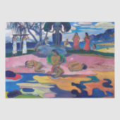 パウル・ゴーギャン – 神の日/マハナのアトゥア 薄葉紙 (正面)