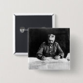 パウル・フォン・ヒンデンブルク1914年元帥 缶バッジ (正面&裏面)