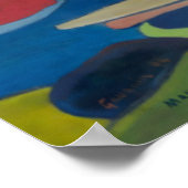 パウロ・ゴーギャンの神の日 ポスター (角)