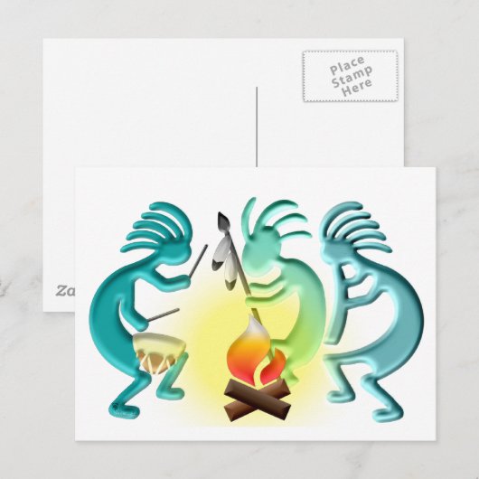 パウワウ ポストカード (正面/裏面)