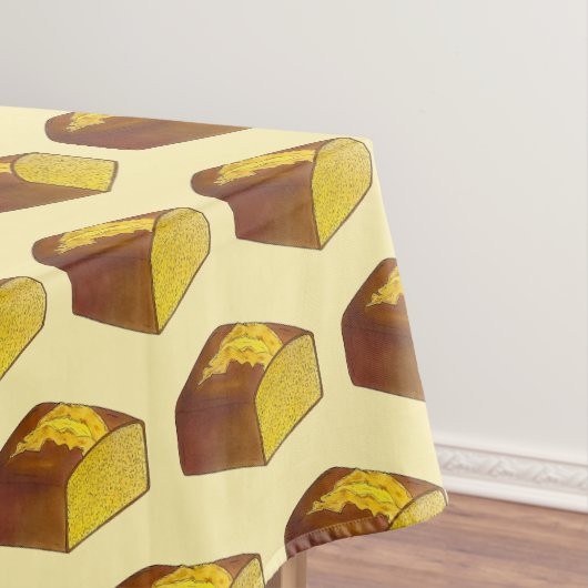 パウンドケーキパウンドケーキローフサザンベーキングデザート テーブルクロス (インサイチュ)