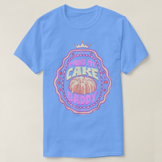 パウンドマイケーキパパベーキングクイーン Tシャツ (デザイン正面)