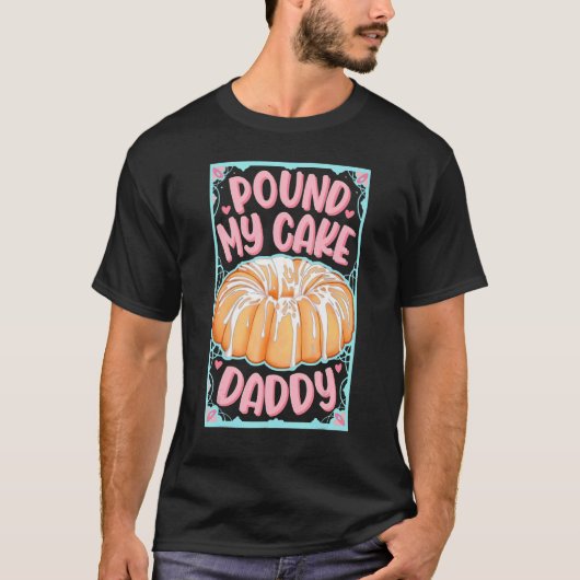 パウンドマイケーキパパ Tシャツ (正面)