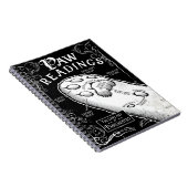 パウ失ったルメストリーのアート：猫の幸運 ノートブック (右側)