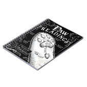 パウ失ったルメストリーのアート：猫の幸運 ノートブック (左側)