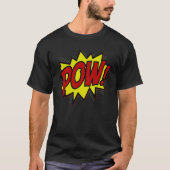 パウ フニャニャTシャツ 黒 Tシャツ (正面)