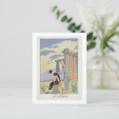 パエストム, 1924年(ポチョワールプリント) ポストカード (スタンド正面)