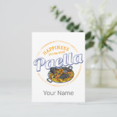 パエラスナックヴィンテージスペインパエラパンサミナリー シーズンポストカード (スタンド正面)