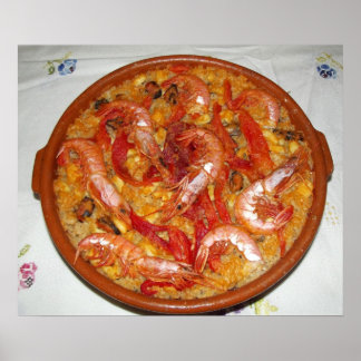 パエラデマリスコポスター ポスター