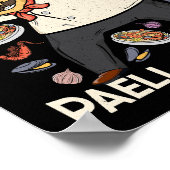 パエララバーメンシェフスペインのフードパスペインのエラ ポスター (角)