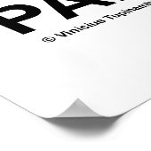 パエラ ポスター (角)