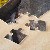 パエリアはシェフのグリルギフトで調理される ジグソーパズル (側面)