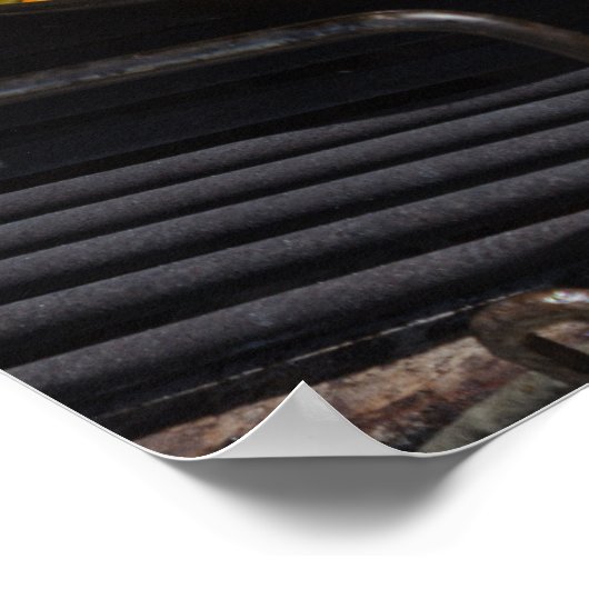 パエリアはシェフのグリルギフトで調理される ポスター (角)