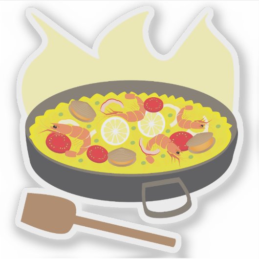 パエリア シール (正面)