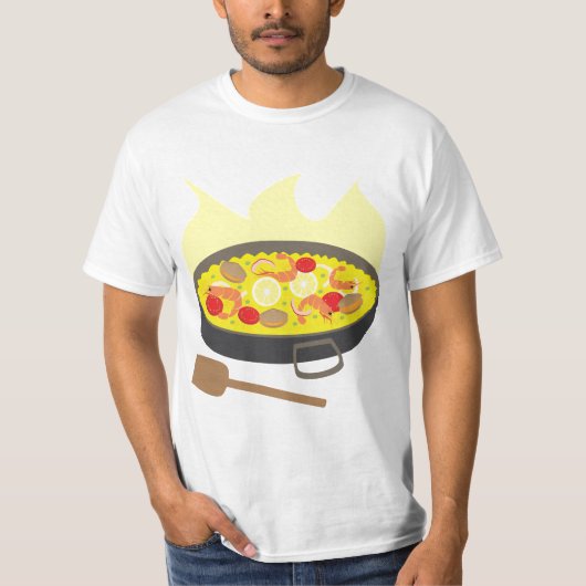 パエリア Tシャツ (正面)