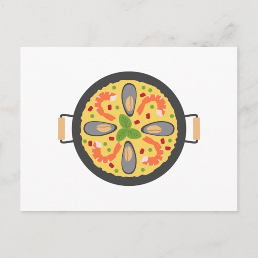 パエリヤセット ポストカード (正面)