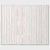 パエレガントステルストライプ紙ラップ転が ラッピングペーパー (フラット)