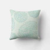 パエレガントステルモダンブルーフローラ クッション (裏面)