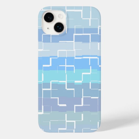 パエレガントステル数々のカラー抽象芸術パターン Case-Mate iPhoneケース (裏面)