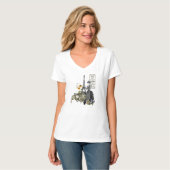 パエレガントリ女子動物愛好家Tシャツ Tシャツ (正面フル)