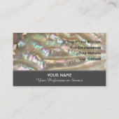 パエレガントールの母 名刺 (裏面)