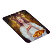 パオチンAIアートに満ちたプレートを持つ女神 マグネット (右側)