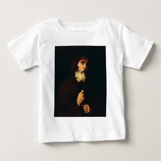 パオラの聖フランシスコ ベビーTシャツ (正面)