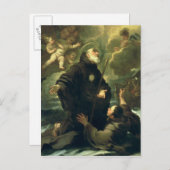 （パオラの聖フランシス） ポストカード (正面/裏面)