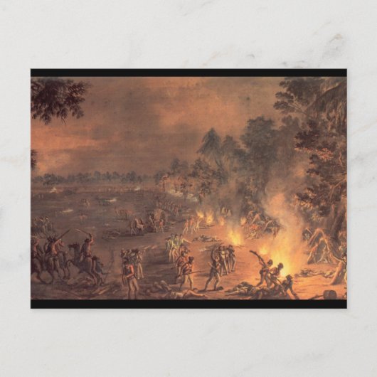 パオリの戦い ポストカード (正面)