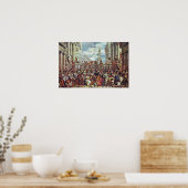 パオロヴェロネーゼ結婚 – ズアットカナ ポスター (キッチン)