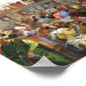 パオロヴェロネーゼ – ザ結婚ズアットカナ1563 ポスター (角)